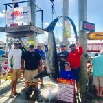 Client Brian Arni on Get Reel and team land a whopper 501.0 lbs, thresher from Ocean City, MD last weekend. Second Place.