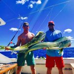 Great picture from ROFFS™ Client Glenn Cameron -Floridian Sport Fishing, catching fish on the other side of the Gulf Stream this past weekend (ROFFS™ Walkers Cay analysis).